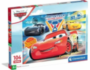 Clementoni - Puzzle 104 Super Auta