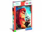 Clementoni - Puzzle 104 Disney Lví král