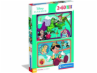 Clementoni - Puzzle 2x60 Disney Klasika