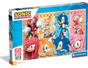 Clementoni - Puzzle 60 Maxi Sonic the Hedgehog