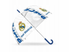 Kids Euroswan Průhledný manuální deštník Realu Madrid