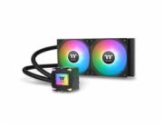 THERMALTAKE Vodní chladič LA240 ARGB, 2x120mm ARGB, LGA1851, AM5, černá