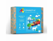 Teka CONNETIX Rainbow Motion Pack 24 dílků magnetických bloků autíčka 3+