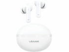USAMS TWS E02 ANC+ENC bílá bluetooth sluchátka