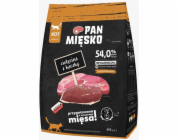 PAN MIĘSKO Veal with duck M - suché krmivo pro kočky - 400g