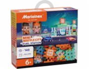 Marioinex Mini vaflové kostky - Čerpací stanice 148 dílků
