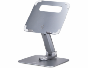 StarTech.com - Stojánek na notebook - 360° swivel, telescopic height adjustment - desktop - stríbrná