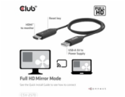 Club3D Bezdrátový adaptér (vysílač) USB-C na HDMI, Full HD, dosah 25m