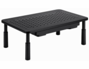 Gembird MS-TABLE-D-01 Nastavitelný stojan na monitor se zásuvkou (obdélníkový)