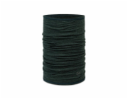 Buff Lightweight Merino Wool Multifunkční šátek Zelený