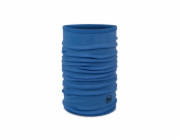 Buff Merino Lightweight Jr Solid Dětský nákrčník z merino vlny Modrý