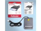 BAZAR - AXAGON CRE-SM3T, USB-A FlatReader čtečka kontaktn...