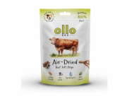 OLLO Air-Dried Beef strips - pamlsek pro psa - 80g