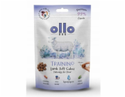 OLLO Air Dried Training Lamb Cubes - pamlsek pro psa - 80g