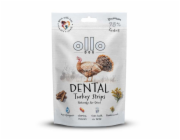 OLLO Air Dried Dental Turkey Strips - pamlsek pro psa - 80g