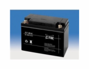 Baterie - CTM CT 6-20 (6V/20Ah - M5), životnost 5let