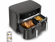 Tefal Easy Fry Dual XXL EY942HE0 fritovací hrnec Dvojitý 11 l Samostatné 2020 W Horkovzdušná fritéza Šedá