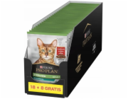 PURINA NESTLE PURINA Pro Plan Sterilised Adult Maintenance Pieces with beef in sauce - mokré krmivo pro kočky - 26x85g (18 + 8 GRATIS)