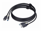StarTech.com 6ft (1.8m) HDMI and USB 5Gbps KVM Cable - Ka...
