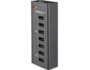 StarTech.com 7 Port USB Charging Station with 5x 1A Ports and 2x 2A Ports - Nabíjecí pásek + AC napájecí adaptér - 5 A - 7 výstupní konektory (USB) - cerná