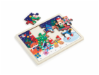 Mudpuppy Puzzle Vánoce 12 dílků