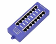 POE injektor pasivní - 8x 1 Gb/s, stíněný, svorkovnice