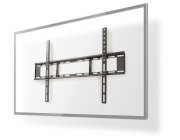 NEDIS nástěnný TV držák/ 37 - 70"/ nosnost 35 kg/ vzdálenost od stěny 23 mm/ fixní/ ocel/ černý
