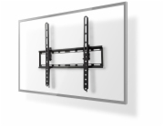 NEDIS nástěnný TV držák/ 23 - 55"/ nosnost 35 kg/ náklon 12°/ vzdálenost od stěny 38 mm/ ocel/ černý