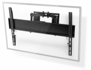 NEDIS nástěnný TV držák/ 37 - 80"/ nosnost 35 kg/ náklon 15°/ otočný 0 - 180°/ Full Motion/ ocel/ černý