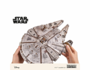 Ugears 3D dřevěná mechanická skládačka Star Wars Millennium Falcon