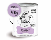 PAKA ZWIERZAKA Pepe Rabbit - vlhké krmivo pro psy - 800g