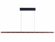 IMMAX NEO MADEIRA lineár osvětlení, dřevo ořech, 157cm, stmívatelné senzorem