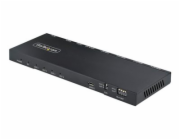 Startech 4-Port HDMI Splitter, 4K 60Hz HDMI 2.0 Video, 1 In 4 Out HDMI Splitter, 4K HDMI Splitter w/Built-in Scaler, 3.5mm/Optical Audio Port, Durable Metal Housing, HDR/HDCP - 1x4 HDMI Display/Output