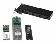 StarTech.com USB-C 10Gbps to M.2 NVMe or M.2 SATA SSD Enclosure, External M.2 PCIe/SATA NGFF SSD Enclosure, Portable Aluminum Case, USB Type-C & USB-A Host Cables, For 2230/2242/2260/2280 - Works w/ T