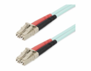 StarTech.com 20m (65ft) LC/UPC to LC/UPC OM4 Multimode Fiber Optic Cable, 50/125?m LOMMF/VCSEL Zipcord Fiber, 100G Networks, Low Insertion Loss, LSZH Fiber Patch Cord - Patch kabel - LC/UPC multi-mode