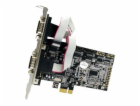 StarTech.com 4 Port Native PCI Express RS232 Serial Adapt...