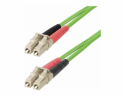Startech 3m (10ft) LC to LC (UPC) OM5 Multimode Fiber Optic Cable, 50/125?m Duplex LOMMF Zipcord, VCSEL, 40G/100G, Bend Insensitive, Low Insertion Loss, LSZH Fiber Patch Cord - Patch kabel - LC/UPC mu
