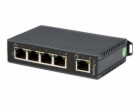 StarTech.com 5-Port Ethernet Switch - 10/100Mbps Industri...