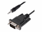 StarTech.com 3ft (1m) DB9 to 3.5mm Serial Cable for Seria...