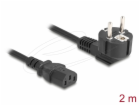Delock - Elektrický kabel - power CEE 7/7 pravoúhlý do po...