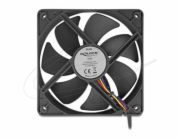 Delock - Ventilátor skríne - axiální - 120 mm - cerná