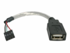 StarTech.com 6in USB 2.0 A to USB 4 Pin to Motherboard He...