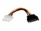 StarTech.com 6in SATA to LP4 Power Cable Adapter - F/M - ...