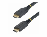 StarTech.com 20ft (6m) Active HDMI Cable w/Gripping Connectors - Vysoká rychlost - kabel HDMI s ethernetem - HDMI s piny (male) do HDMI s piny (male) - 6.1 m - odstínený - cerná - neobsahuje halogen, 