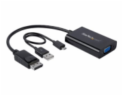 StarTech DisplayPort to VGA Adapter with Audio - 1920x1200 - DP to VGA Converter for Your VGA Monitor or Display (DP2VGAA) - Adaptér DisplayPort / VGA - DisplayPort (M) do HD-15 (VGA), mini jack, Micr