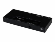 StarTech.com 2 Port HDMI Switch w/ Automatic and Priority Switching - 2 In 1 Out HDMI Selector with Automatic Priority Switching - 1080p (VS221HDQ) - Spínac video/audio - desktop - pro P/N: SVA12M2NEU