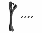 DEEPCOOL FL12 SE Počítačová skříň Ventilátor 12 cm Černá 1 kusů