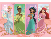Clementoni - Puzzle 2x60 Disney Princezny