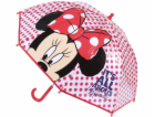 Cerdá - Dětský manuální deštník Disney Minnie červený