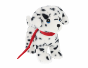 Keeleco Štěně Love na vodítku Dalmatin 23 cm
